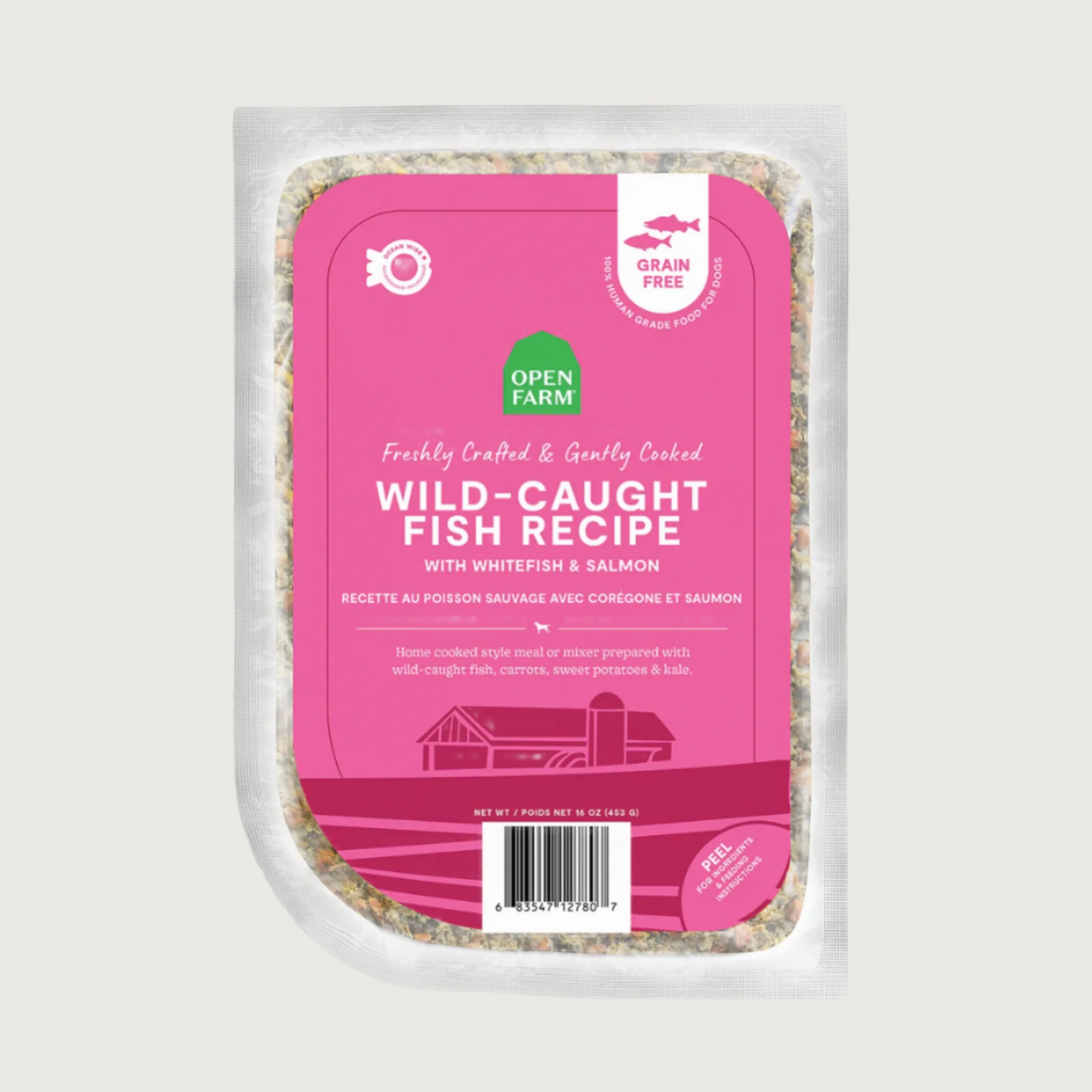 OPEN FARM Gently Cooked Wild-Caught Fish Recipe for Dogs