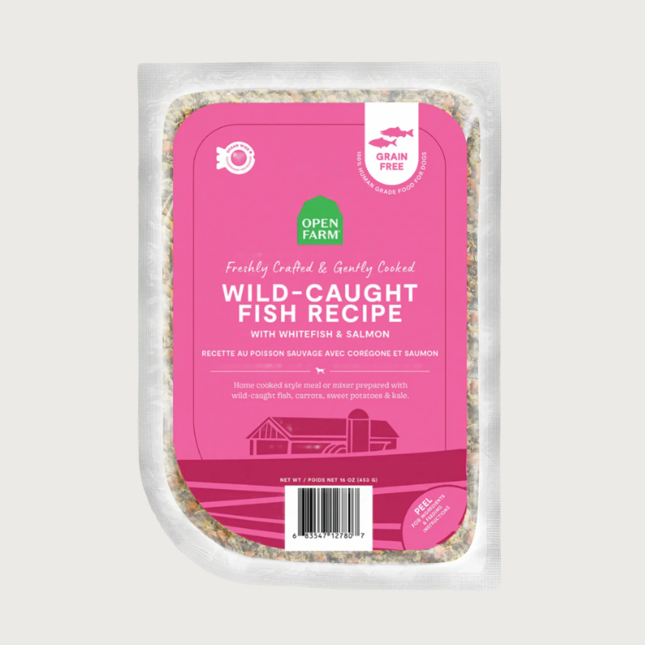 OPEN FARM Gently Cooked Wild-Caught Fish Recipe for Dogs