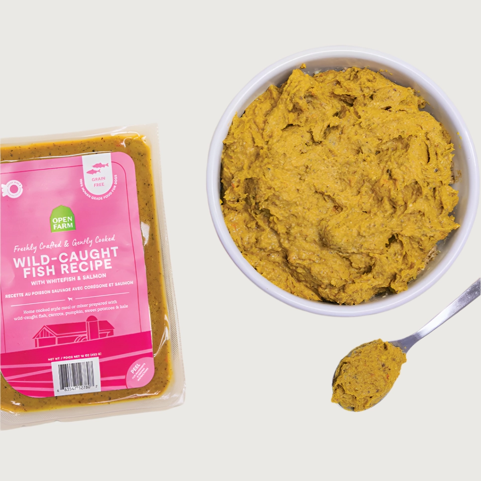 OPEN FARM Gently Cooked Wild-Caught Fish Recipe for Dogs