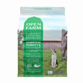 OPEN FARM Grain Free Homestead Turkey & Chicken Recipe for Cats
