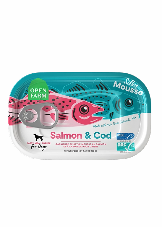 Open Farm Grain Free Salmon & Cod Wet Topper for Dogs
