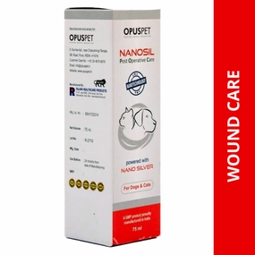 Opus Pet Nanosil Spray Post Operative Care for Dogs and Cats (75ml)