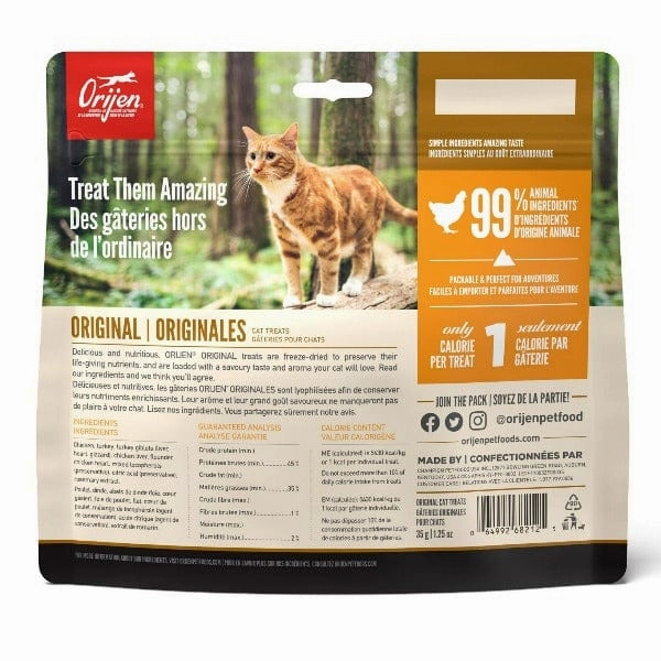 Orijen Original Freeze-Dried Cat Treats