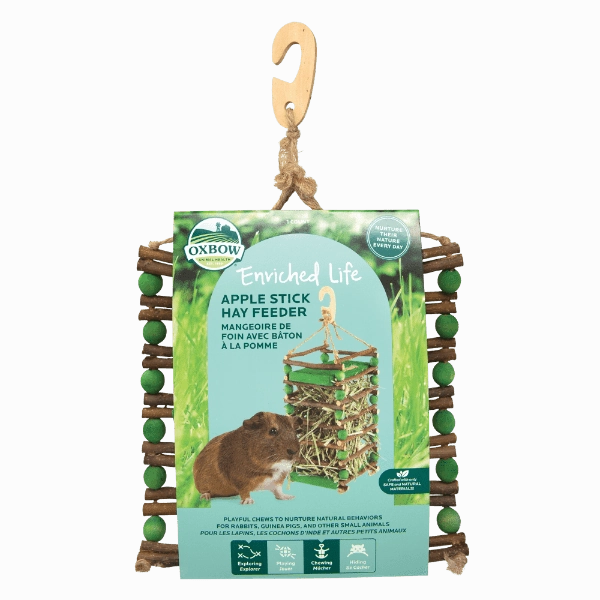 Oxbow Enriched Life - Apple Stick Hay Feeder