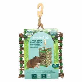 Oxbow Enriched Life - Apple Stick Hay Feeder