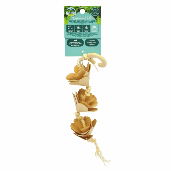 Oxbow Enriched Life - Flower Cone Treat Hanger