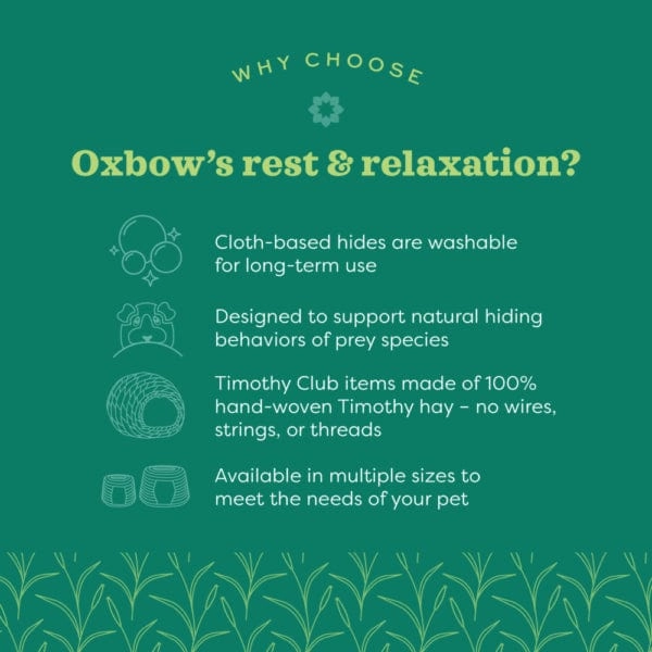 Oxbow Enriched Life - Timothy Hut