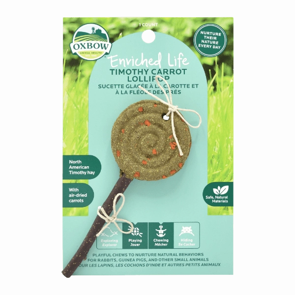 Oxbow Enriched Life - Timothy Lollipop; Carrot