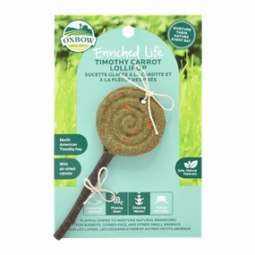 Oxbow Enriched Life - Timothy Lollipop; Carrot