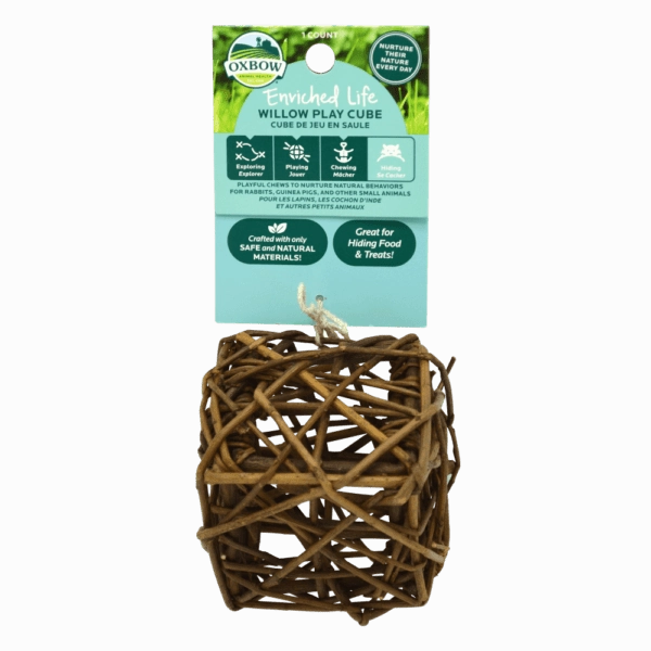 Oxbow Enriched Life - Willow Play Cube