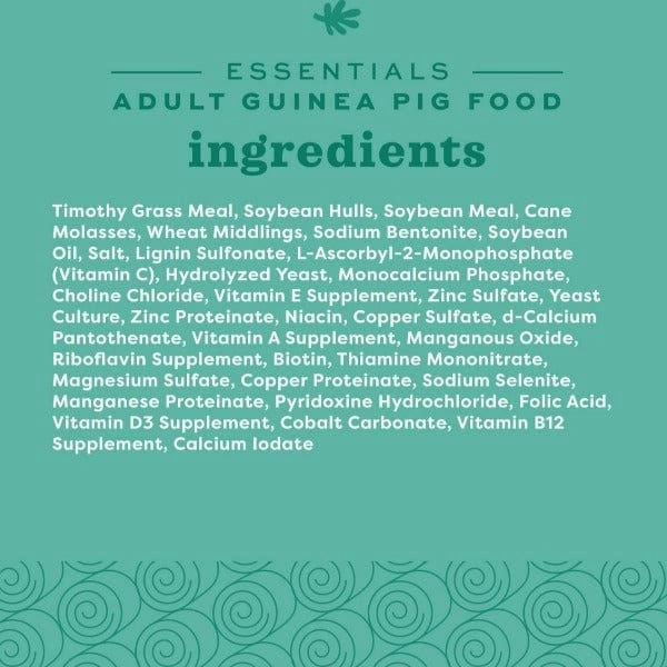 Oxbow Essentials Adult Guinea Pig Food