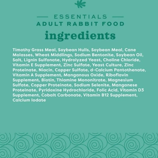 Oxbow Essentials Adult Rabbit Food