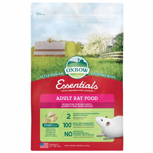 Oxbow Essentials Adult Rat Food