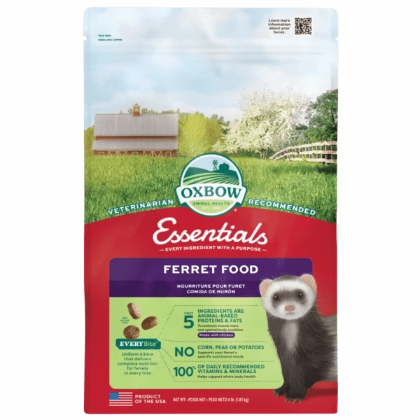 Oxbow Essentials Ferret Food, 4lb