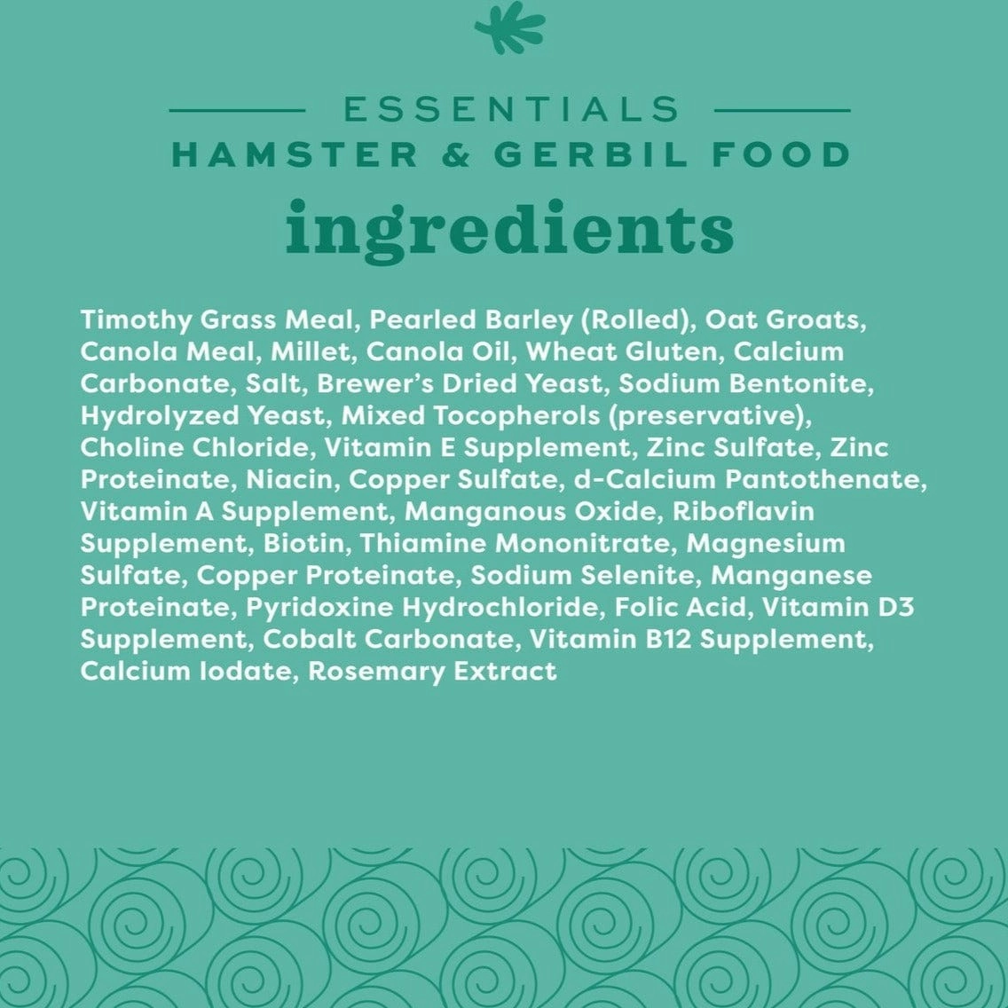 Oxbow Essentials Hamster & Gerbil Food