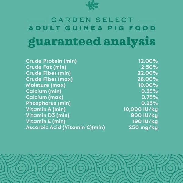 Oxbow Garden Select Adult Guinea Pig Food