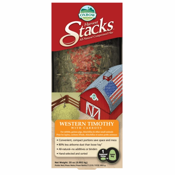 Oxbow Harvest Stacks Western Timothy with Carrots