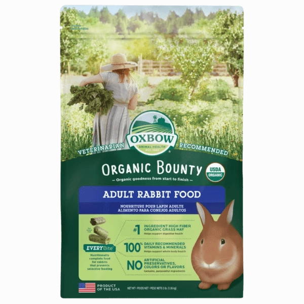 Oxbow Organic Bounty Adult Rabbit Food