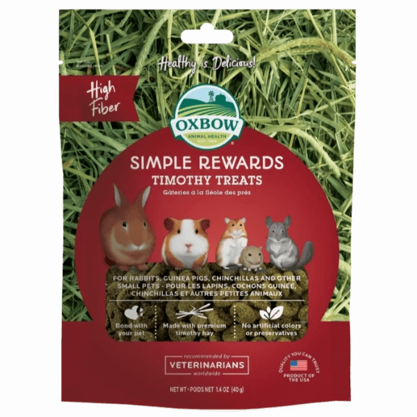 Oxbow Simple Rewards Timothy Treats