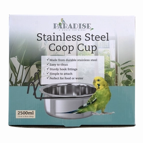 Paradise - Stainless Steel Coop Cup with Hook (2500ml)