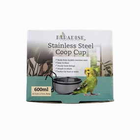 Paradise - Stainless Steel Coop Cup with Hook (600ml)