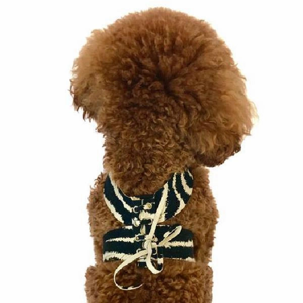 Parisian Corset Dog Harness Zebra