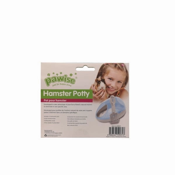 Pawise Hamster Dustbath & Potty