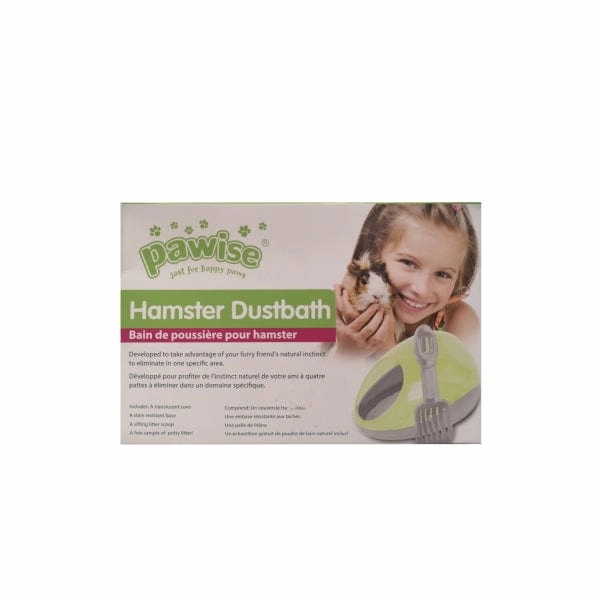 Pawise Hamster Dustbath & Potty