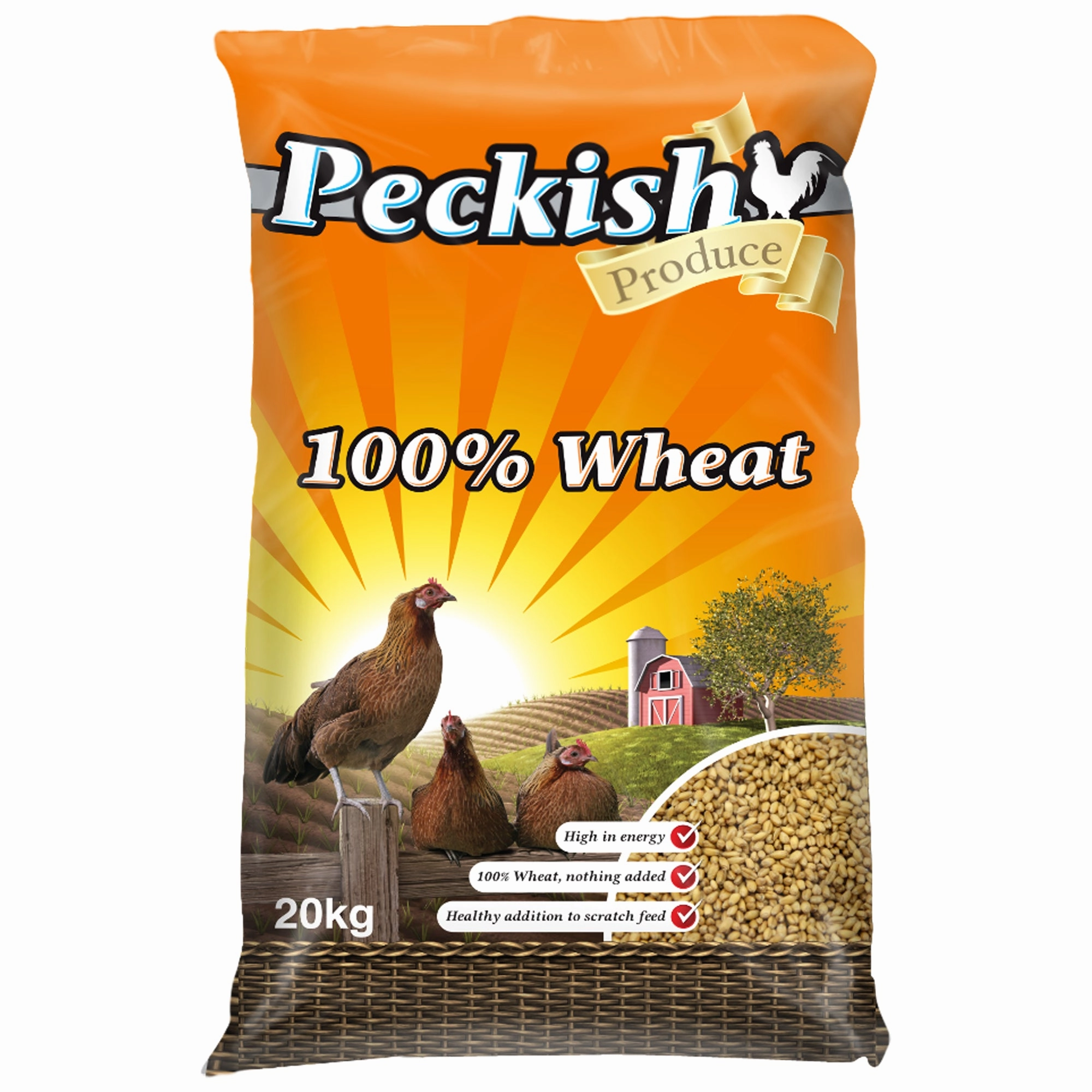 Peckish - 100% Wheat (20kg)