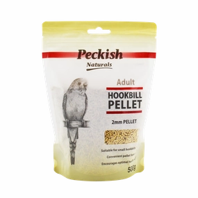 Peckish - Adult Hookbill 2mm Pellet (500g)