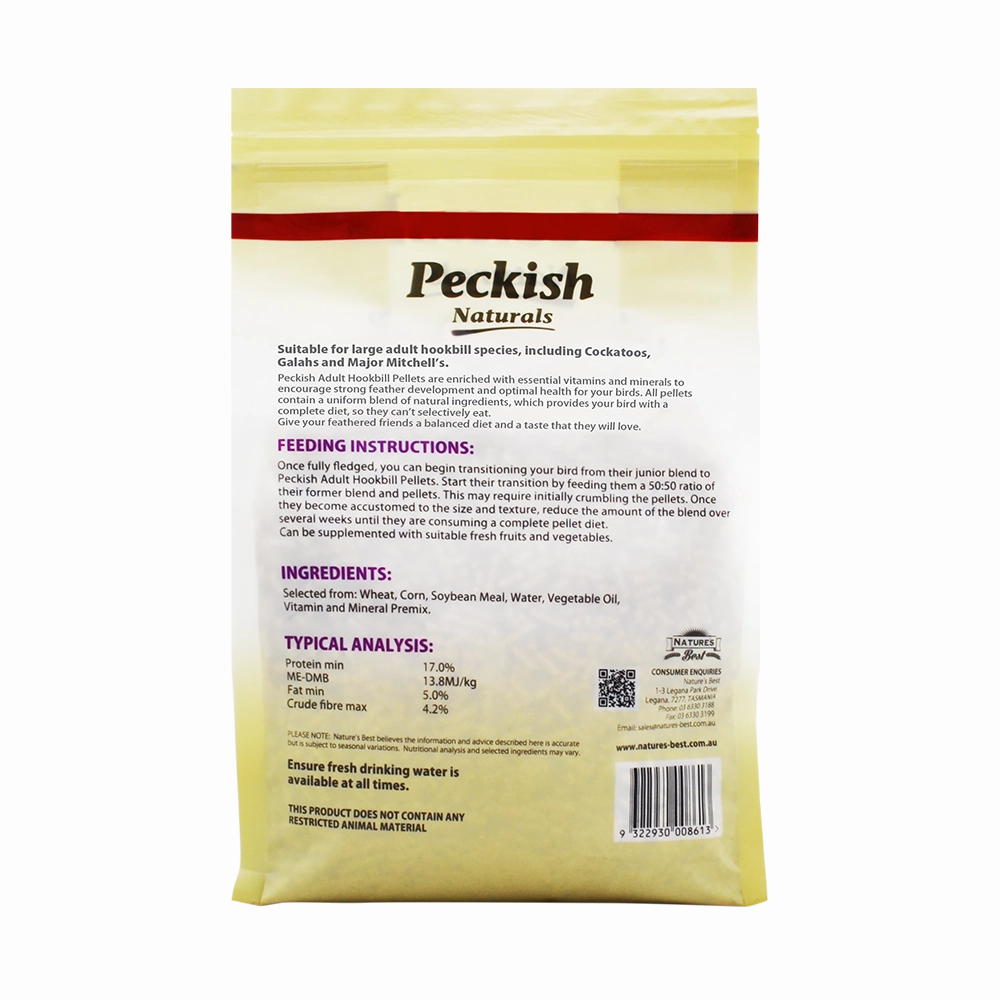 Peckish - Adult Hookbill 4mm Pellet (2kg)