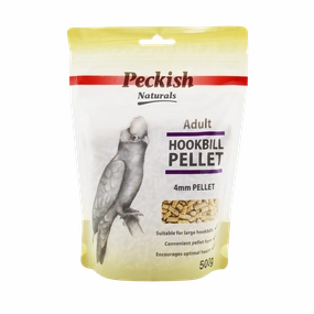 Peckish - Adult Hookbill 4mm Pellet (500g)