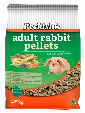 Peckish - Adult Rabbit Pellets Carrot & Mint (1.25kg)