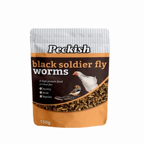 Peckish - Black Soldier Fly Worms (150g)