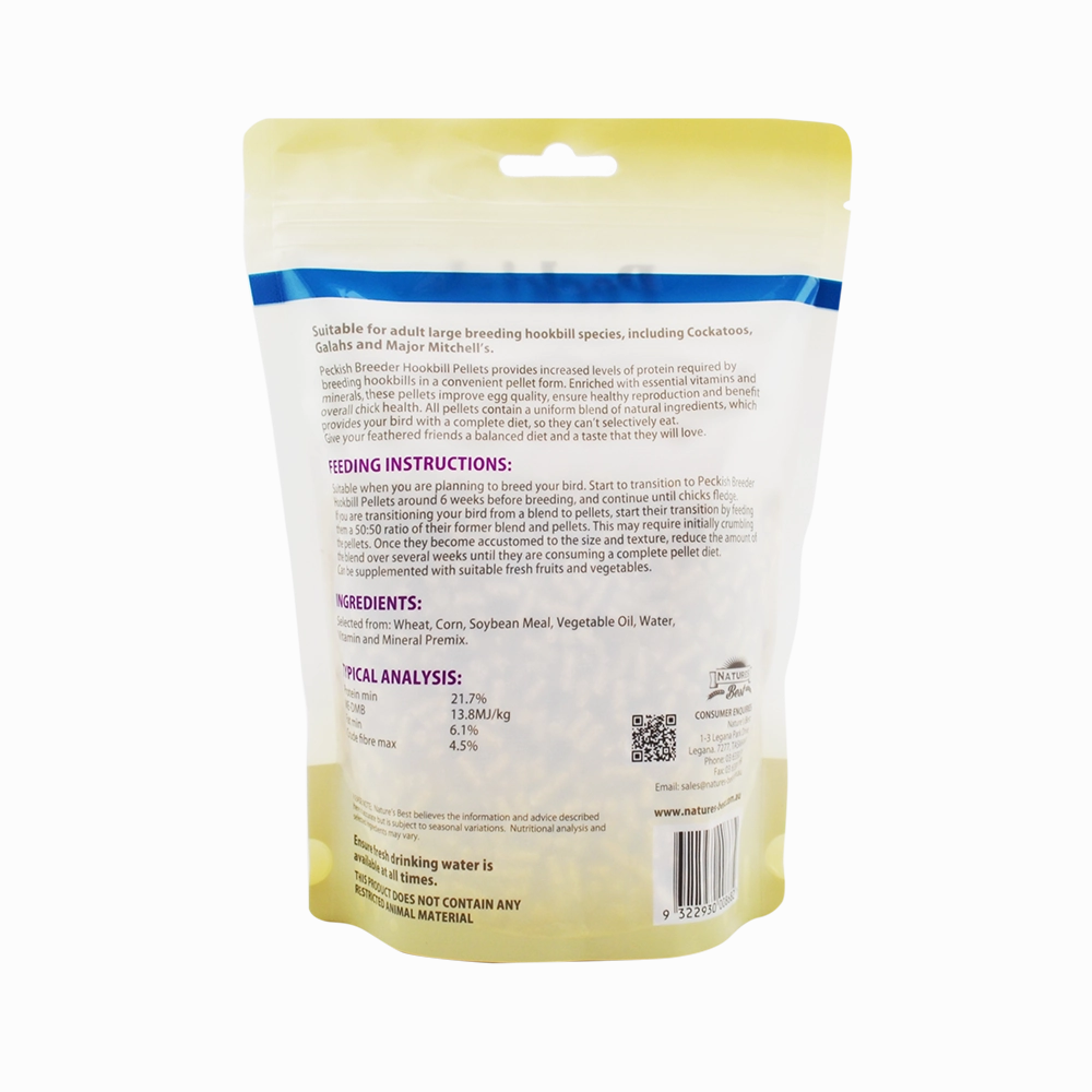 Peckish - Breeder Hookbill 4mm Pellet (500g)