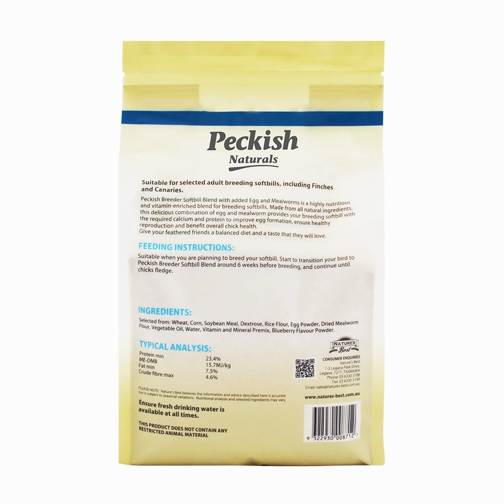 Peckish - Breeder Softbill Blend Egg & Mealworms (2kg)