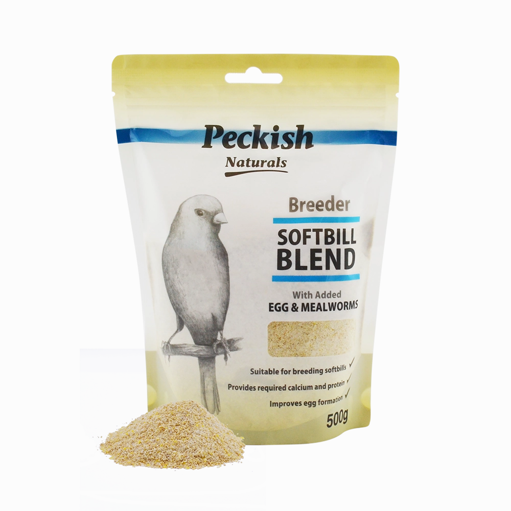 Peckish - Breeder Softbill Blend Egg & Mealworms (500g)