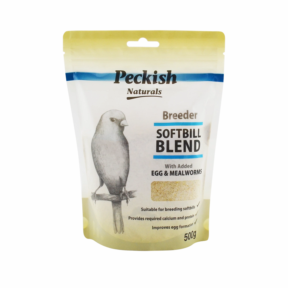 Peckish - Breeder Softbill Blend Egg & Mealworms (500g)