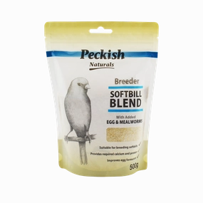 Peckish - Breeder Softbill Blend Egg & Mealworms (500g)