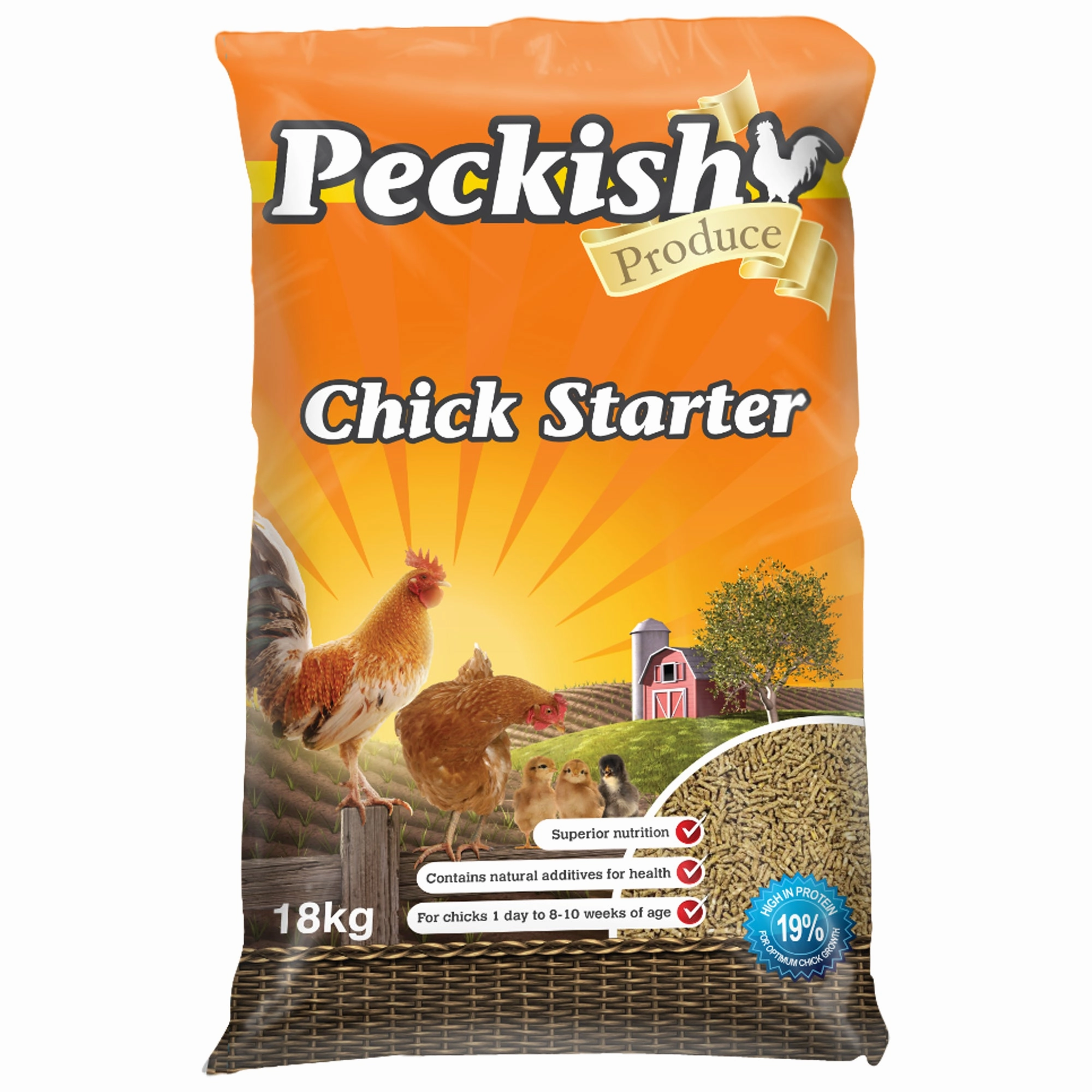 Peckish - Chick Starter (18kg)