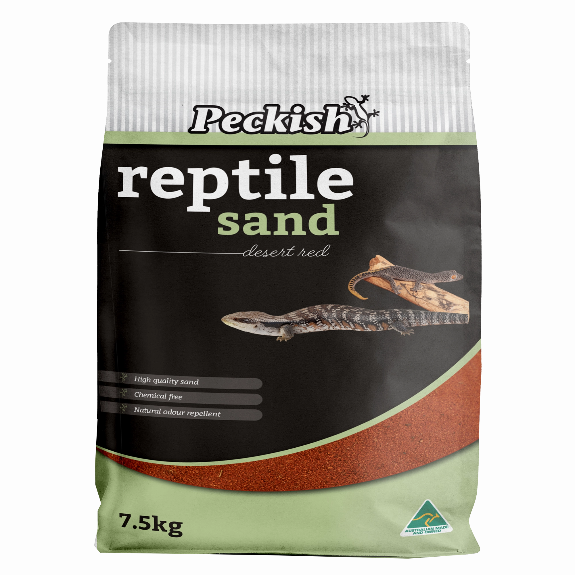 Peckish - Desert Red Reptile Sand (7.5kg)