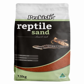 Peckish - Desert Red Reptile Sand (7.5kg)