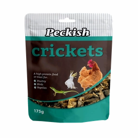 Peckish - Dried Crickets (175g)