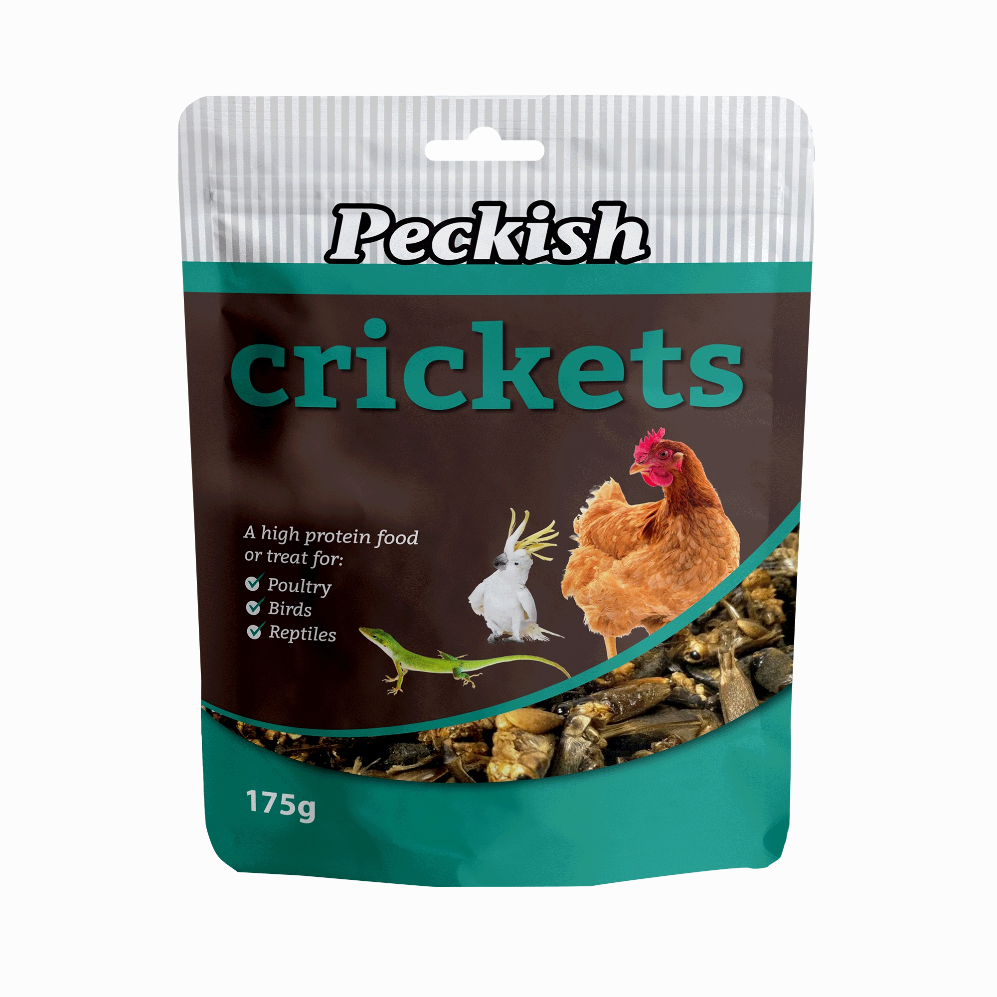 Peckish - Dried Crickets (175g)