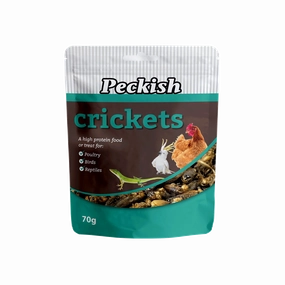 Peckish - Dried Crickets (70g)