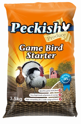 Peckish - Game Bird Starter (7.5kg)