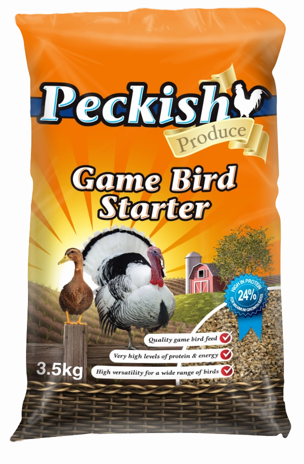 Peckish - Game Bird Starter (7.5kg)
