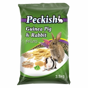 Peckish - Guinea Pig & Rabbit Pellets (3.5kg)