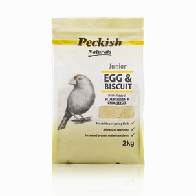 Peckish - Junior Egg & Biscuit with Blueberry & Chia Seeds (2kg)