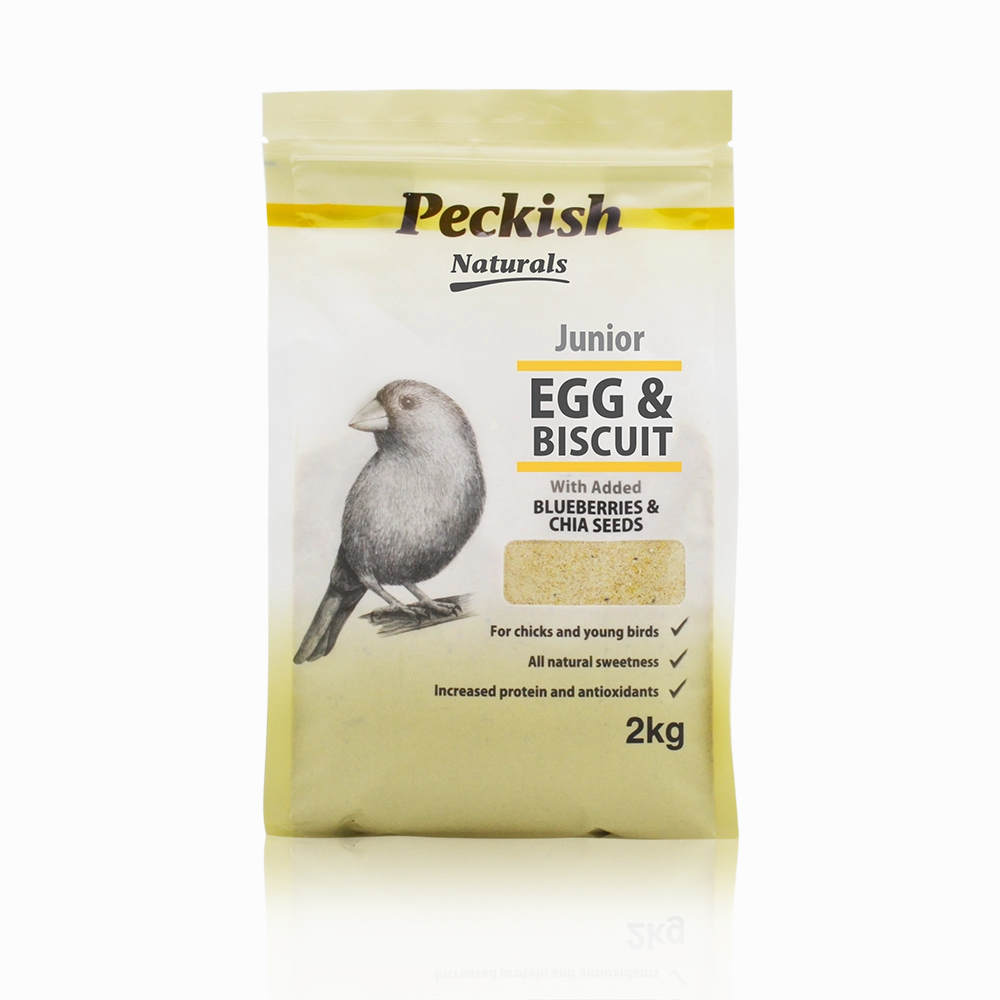 Peckish - Junior Egg & Biscuit with Blueberry & Chia Seeds (2kg)